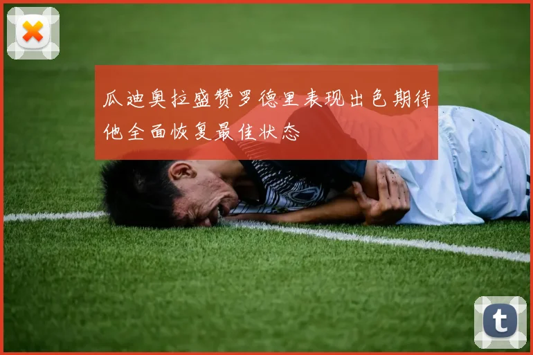 瓜迪奥拉盛赞罗德里表现出色期待他全面恢复最佳状态